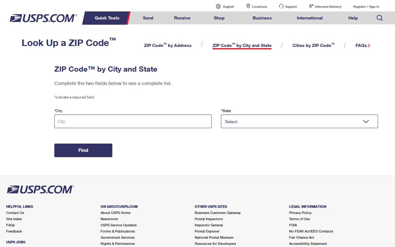 Dublin ZIP code directory USPS city and state lookup